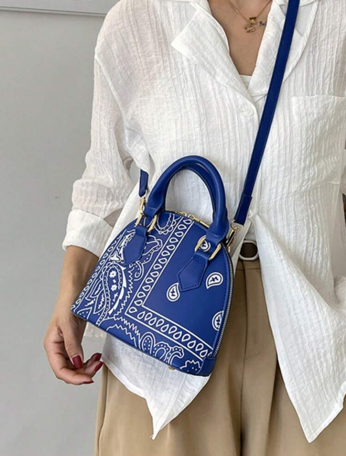 Paisley Mini Handbag