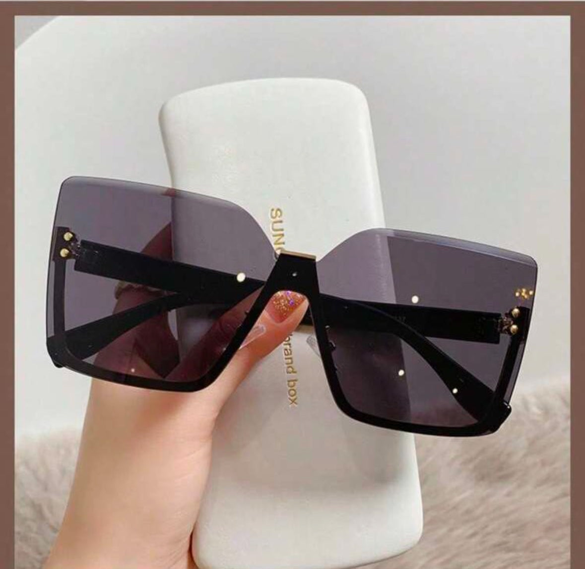 Icon Rimless Sunglasses