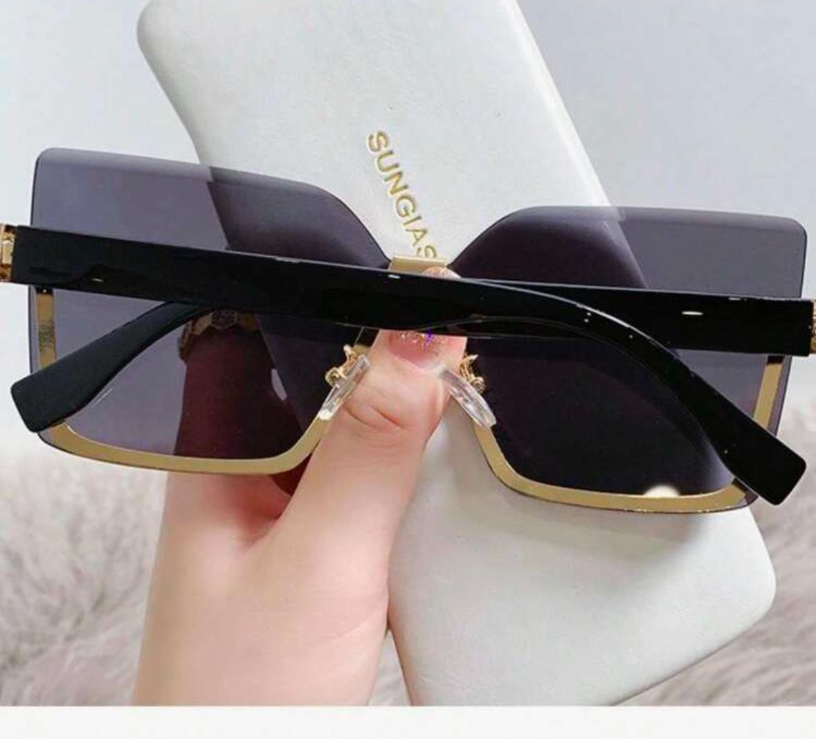 Icon Rimless Sunglasses