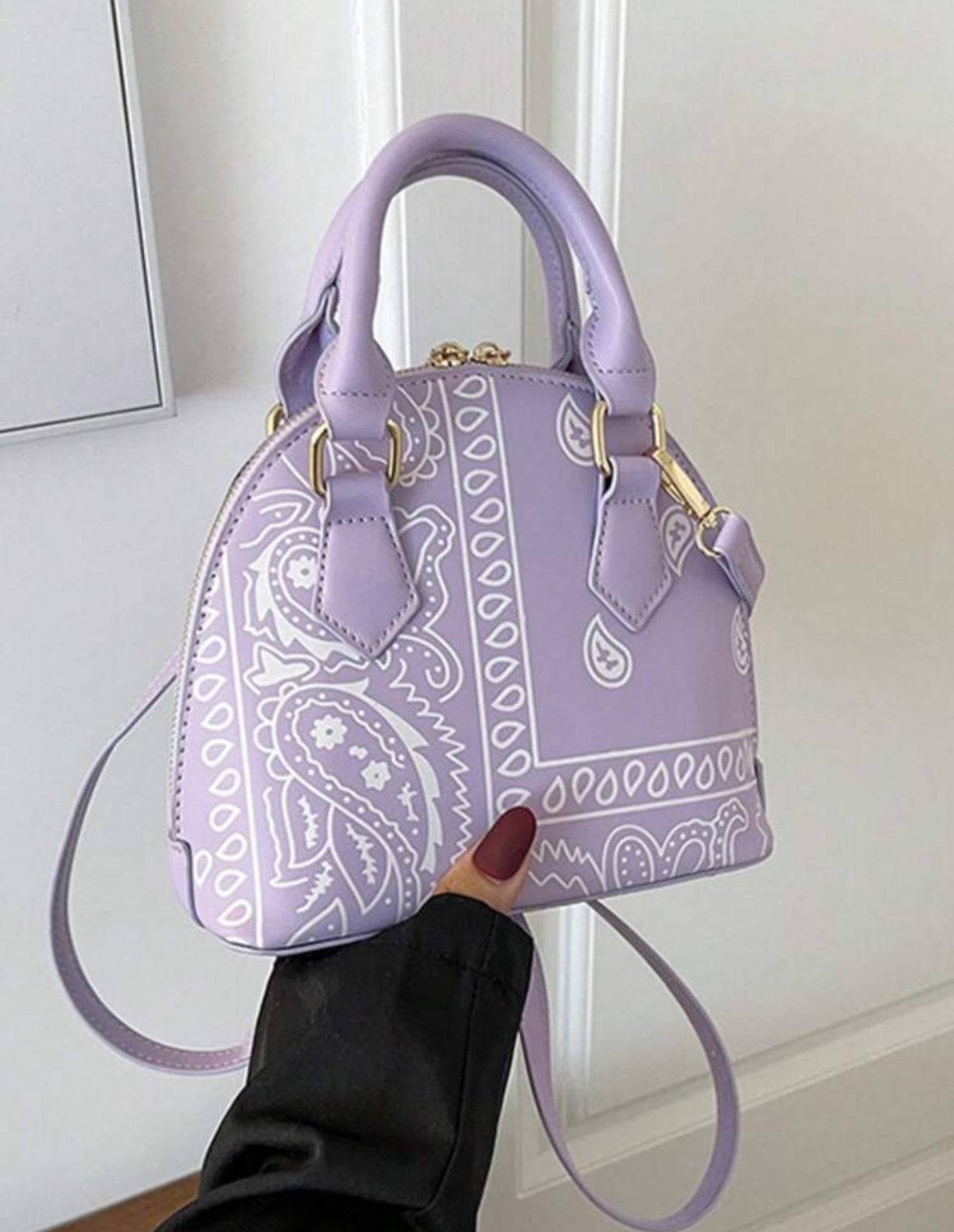 Paisley Mini Handbag