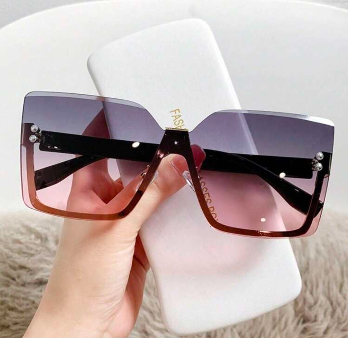 Icon Rimless Sunglasses