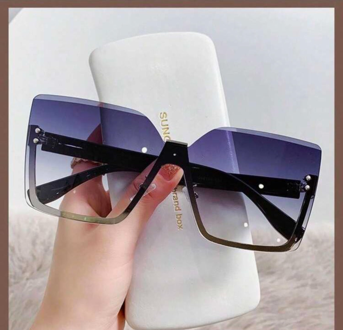 Icon Rimless Sunglasses