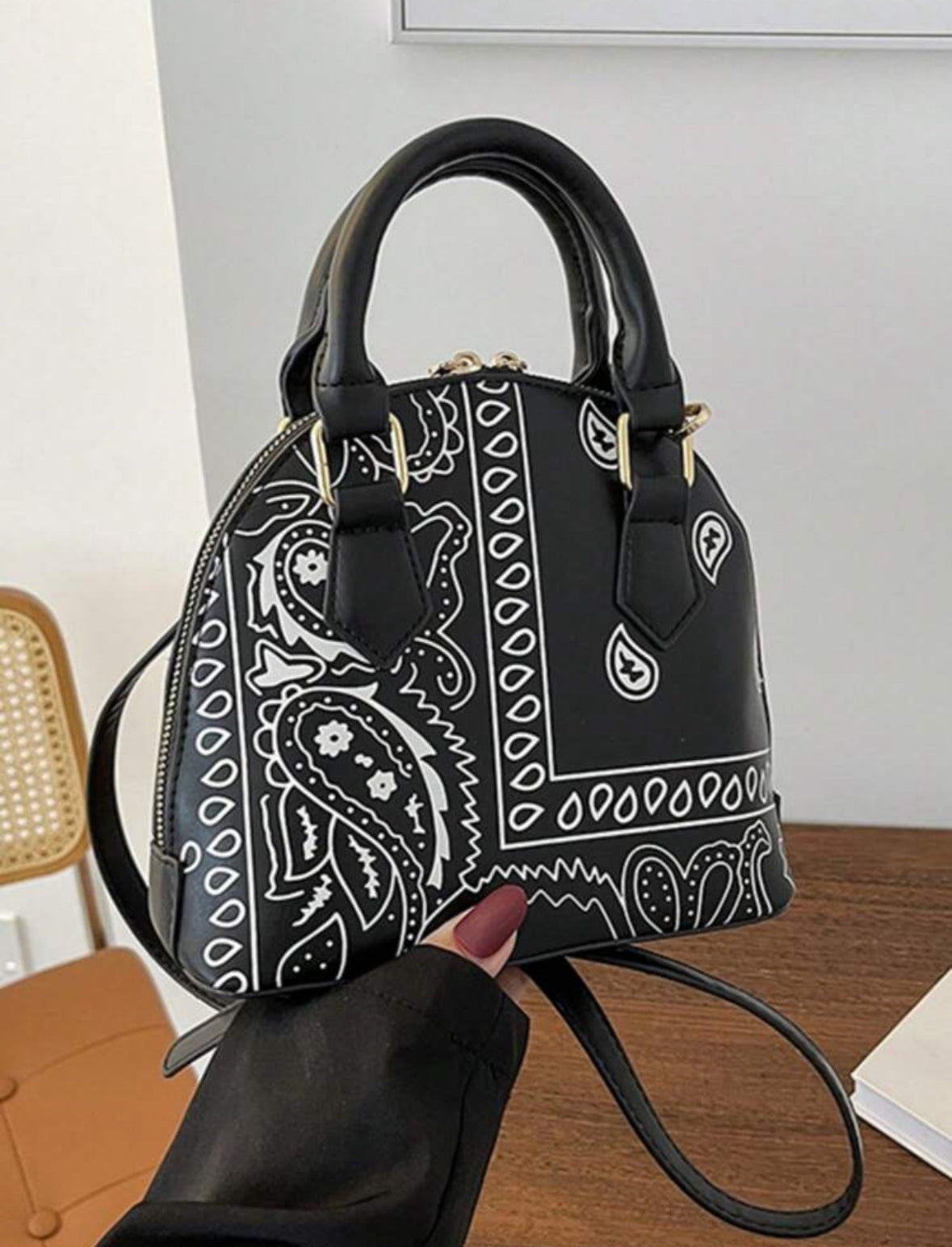 Paisley Mini Handbag